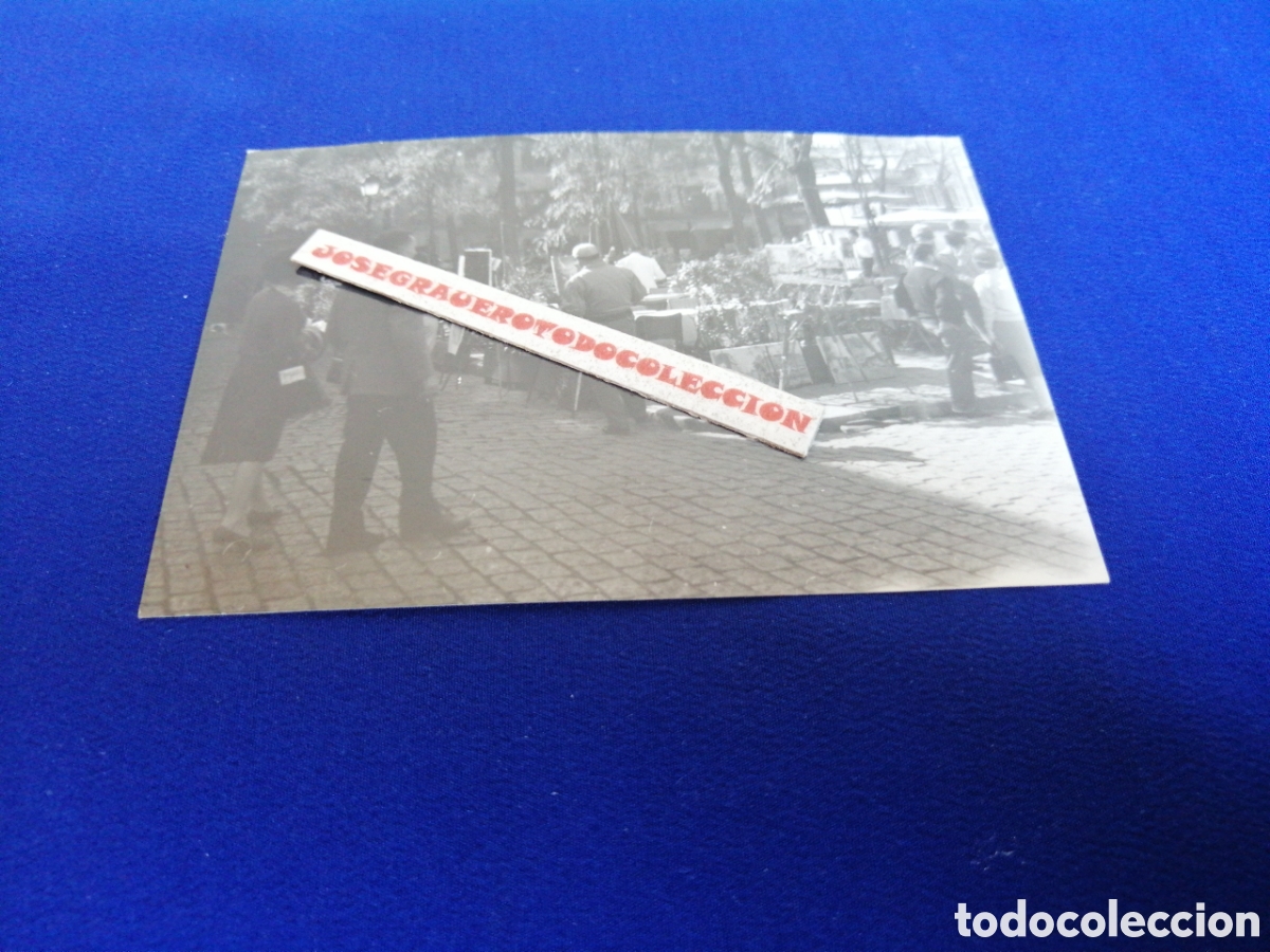 Antique Photography: MONTMARTRE( FRANCIA) PLAZA DE LOS PINTORES - Place du Tertre&nbsp;en Montmartre, Par&iacute;s