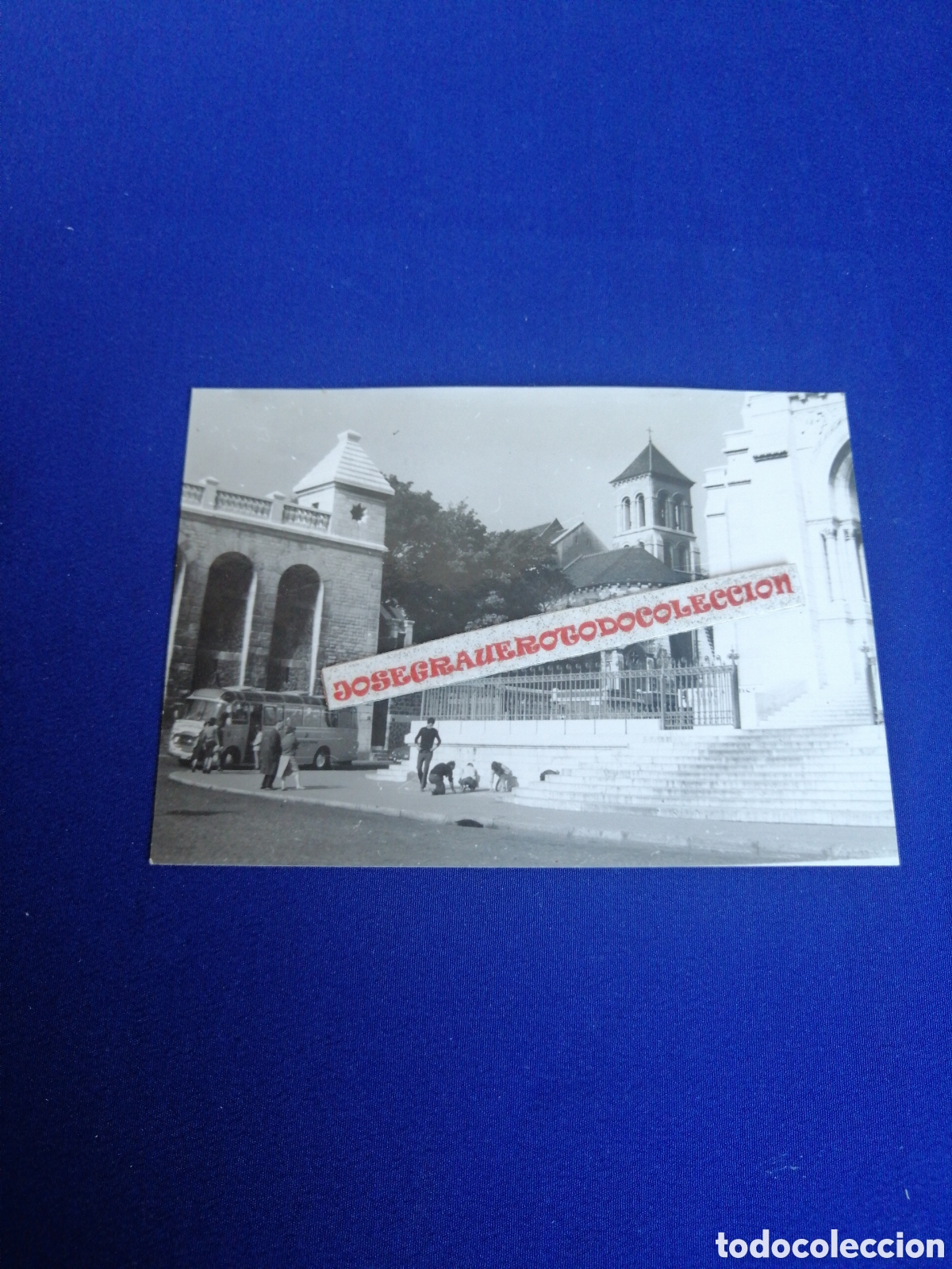 Antique Photography: MONTMARTRE( FRANCIA) IGLESIA SAN PEDRO DE MONTMARTRE - AUTOBUS FOTOGRAF&Iacute;A ANTIGUA SIGLO PASADO