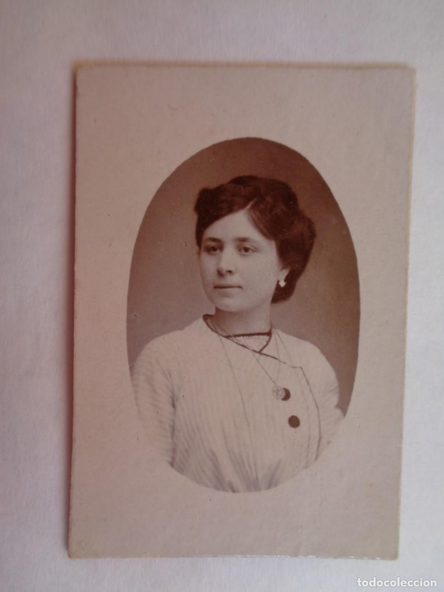 Antique Photography: PEQUE&Ntilde;A ALBUMINA DE SE&Ntilde;ORITA DEL SIGLO XIX