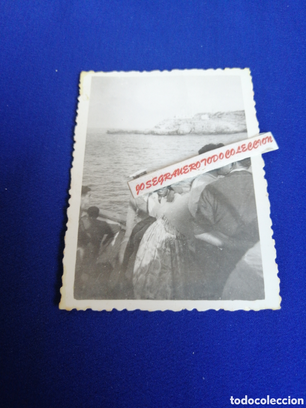 Antique Photography: BARCO JAIME I - VIAJE A PALMA CON MODELOS POSANDO A&Ntilde;O 1949 FOTOGRAF&Iacute;A ANTIGUA SIGLO PASADO