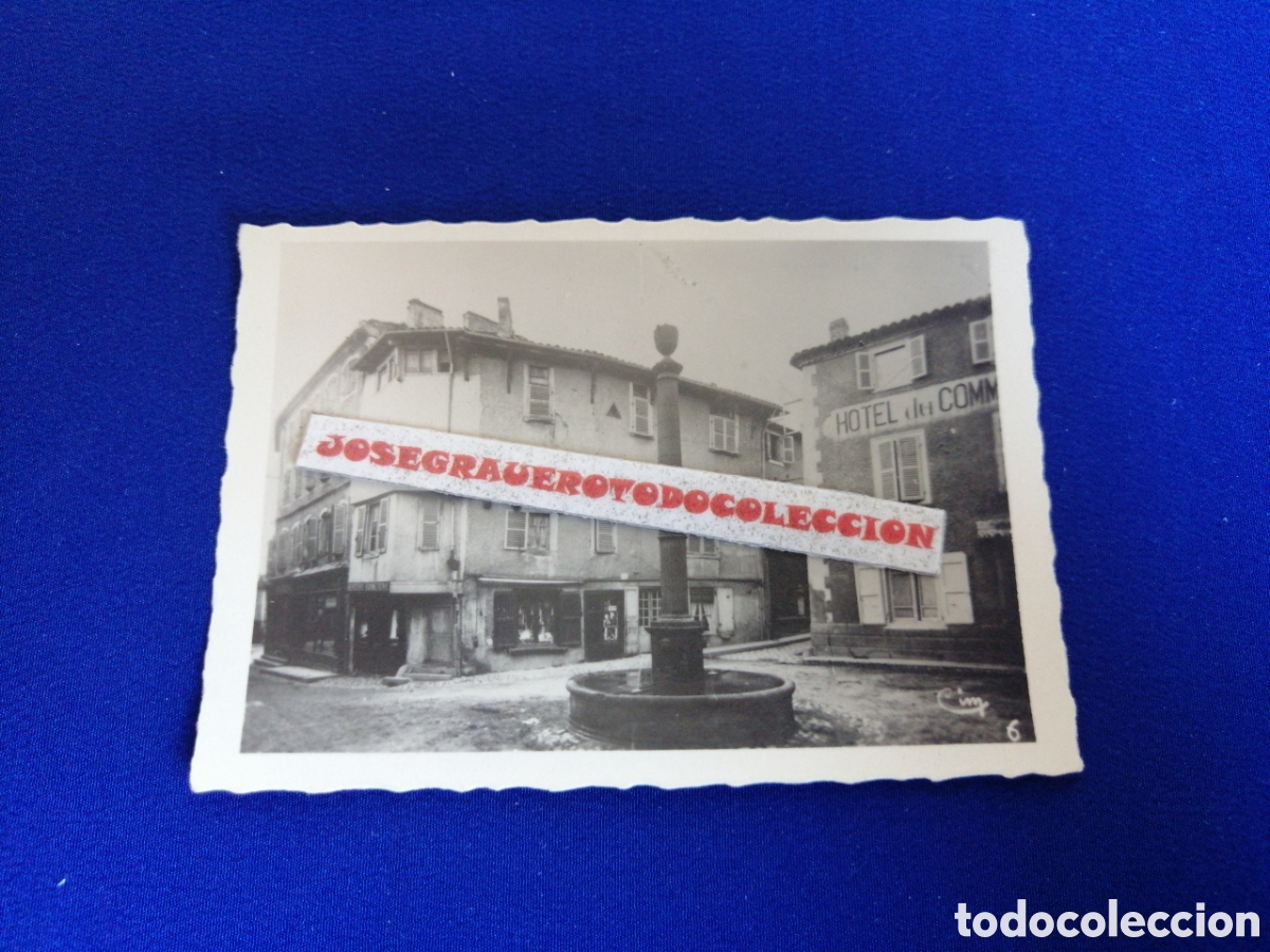 Antique Photography: AMBER - FRANCIA - PLACE DES MINIMES - HOTEL FOTOGRAF&Iacute;A ANTIGUA SIGLO PASADO