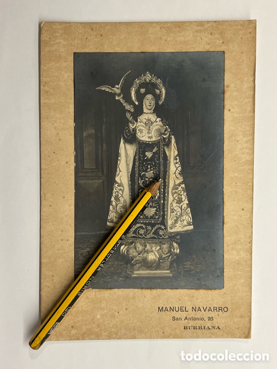 Antique Photography: BURRIANA. Santa Teresa de Jes&uacute;s.. Convento Carmelitas. Manuel Navarro, fot&oacute;grafo (h.1900?)