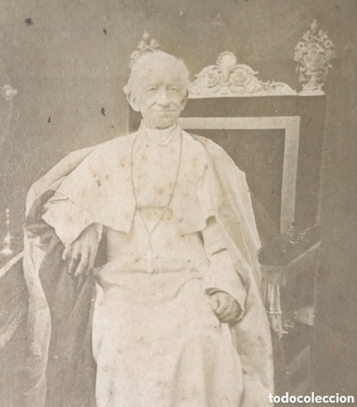 Antique Photography: PAPA PIO XIII ALB&Uacute;MINA FOTOGRAF&Iacute;A RETRATO DE ESTUDIO C. 1900