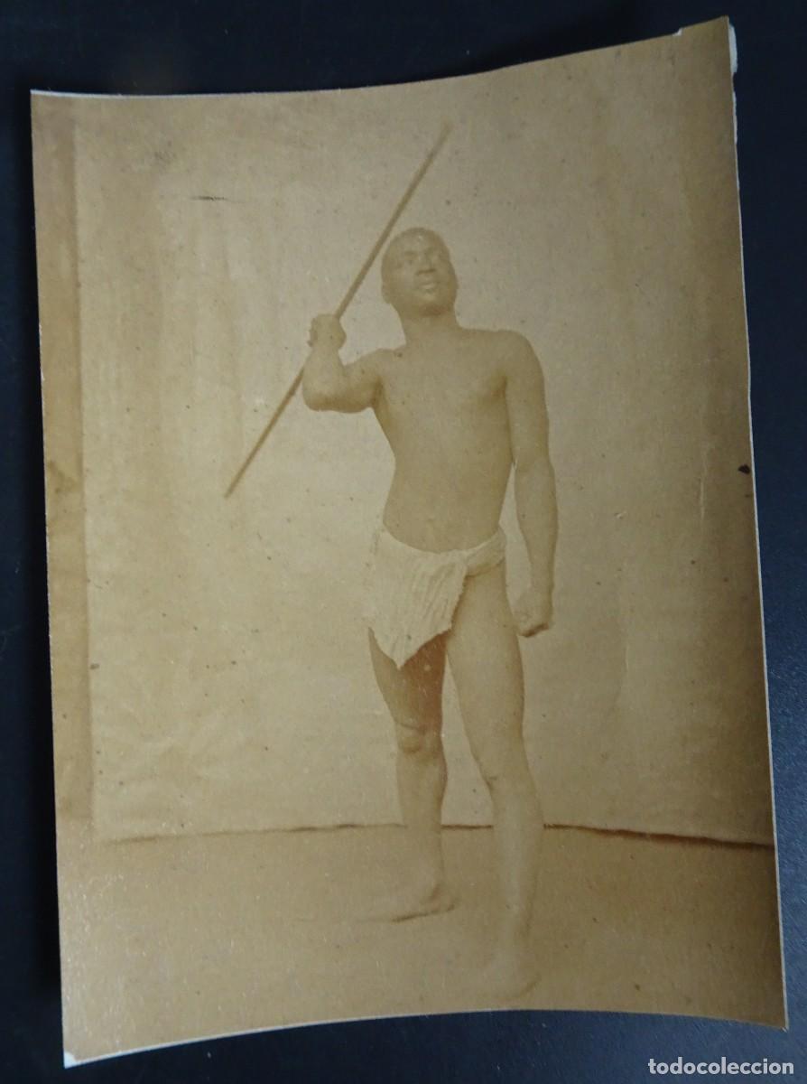 Antique Photography: ANTIGUA FOTOGRAF&Iacute;A DE ESTUDIO, NATIVO , MADAGASCAR, ALB&Uacute;MINA, FINAL SIGLO XIX, VER FOTOS