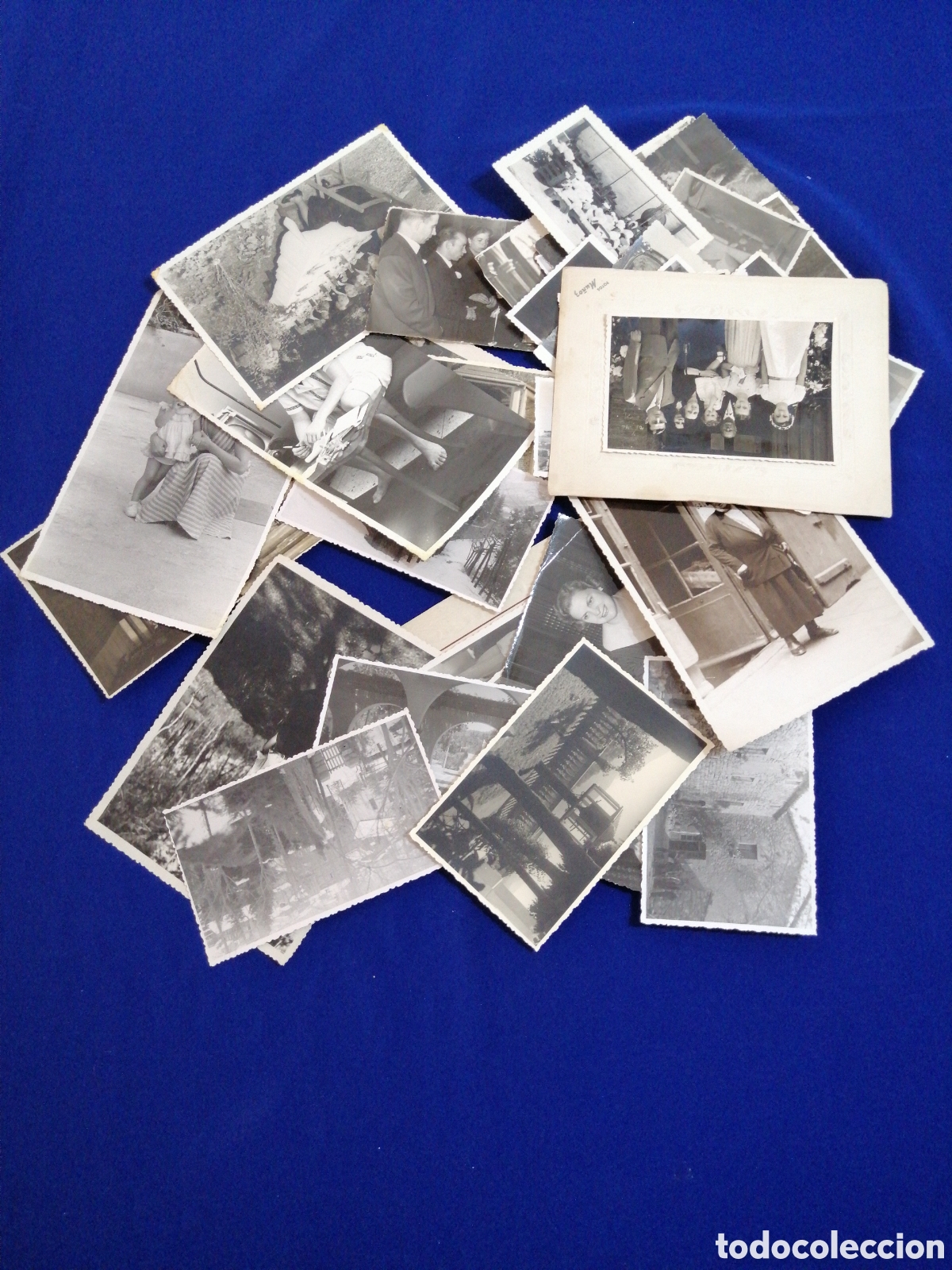 Antique Photography: FOTOGRAFIAS ANTIGUAS LOTE APROXIMADAMENTE 120 GRS FOTOGRAF&Iacute;A ANTIGUA SIGLO PASADO BLANCO Y NEGRO