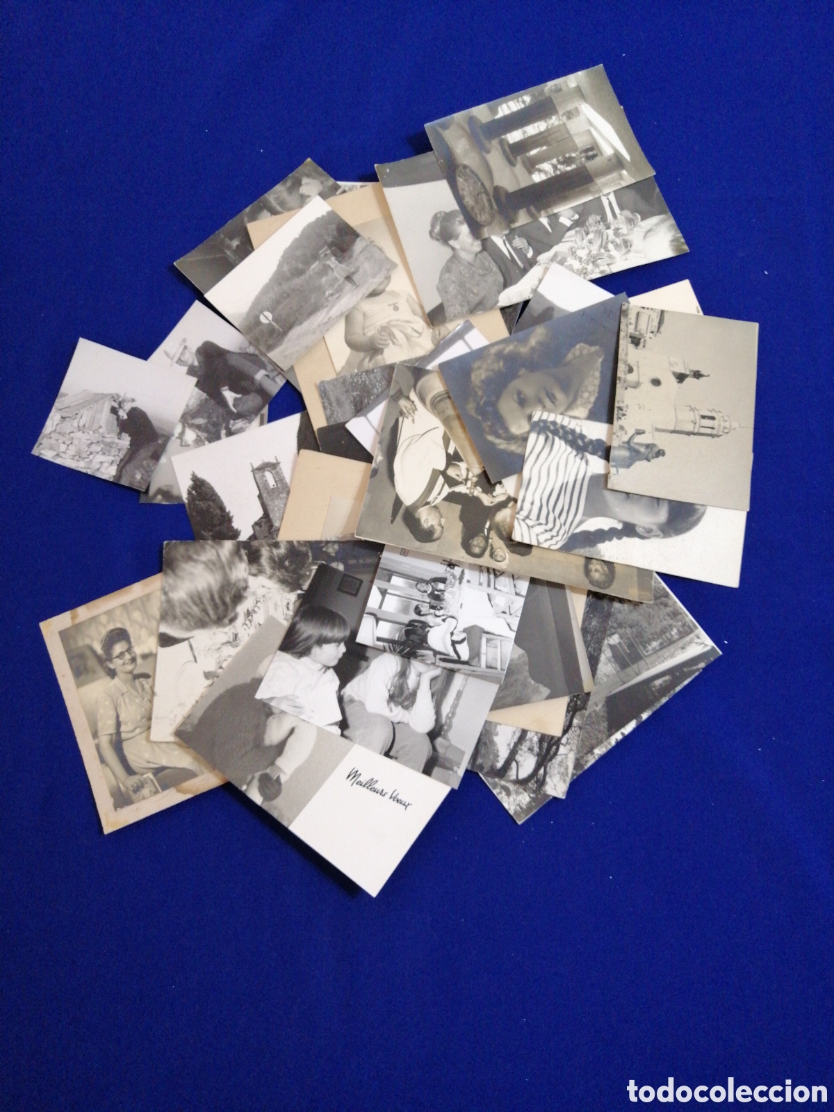 Antique Photography: FOTOGRAFIAS ANTIGUAS LOTE APROXIMADAMENTE 120 GRS FOTOGRAF&Iacute;A ANTIGUA SIGLO PASADO BLANCO Y NEGRO