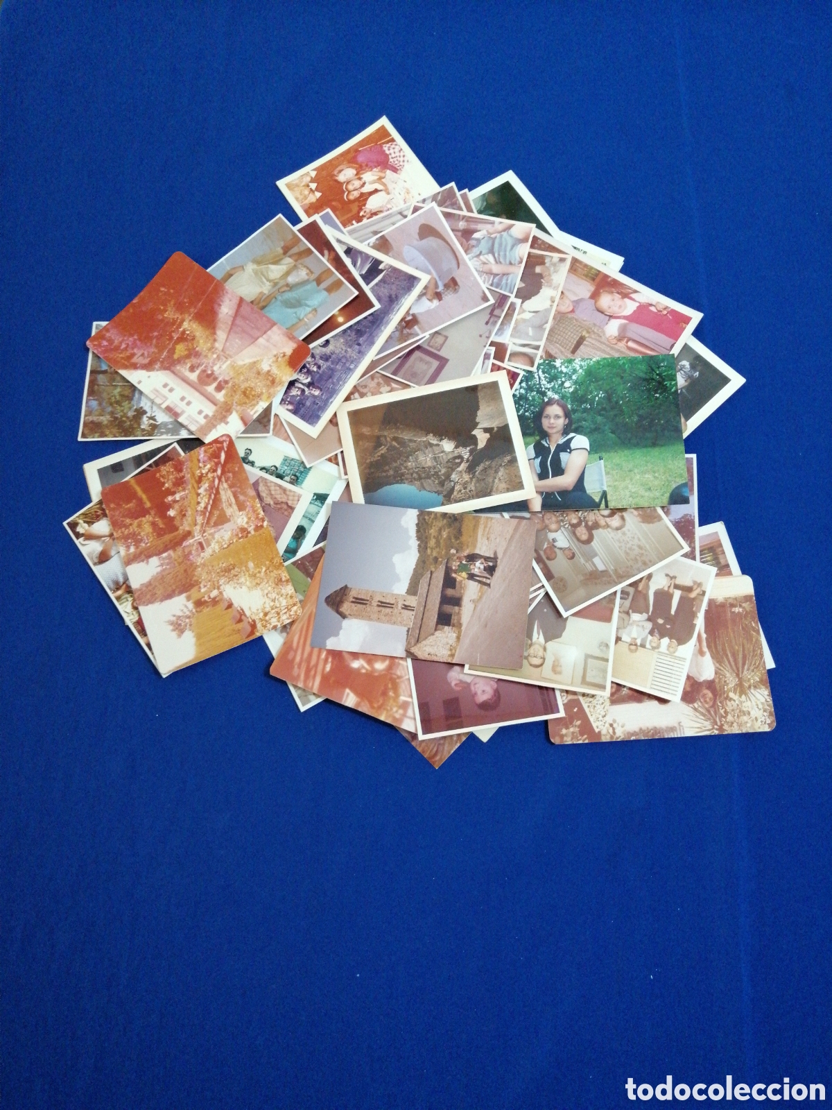 Antique Photography: FOTOGRAFIAS ANTIGUAS LOTE APROXIMADAMENTE 120 GRS FOTOGRAF&Iacute;A ANTIGUA SIGLO PASADO COLOR