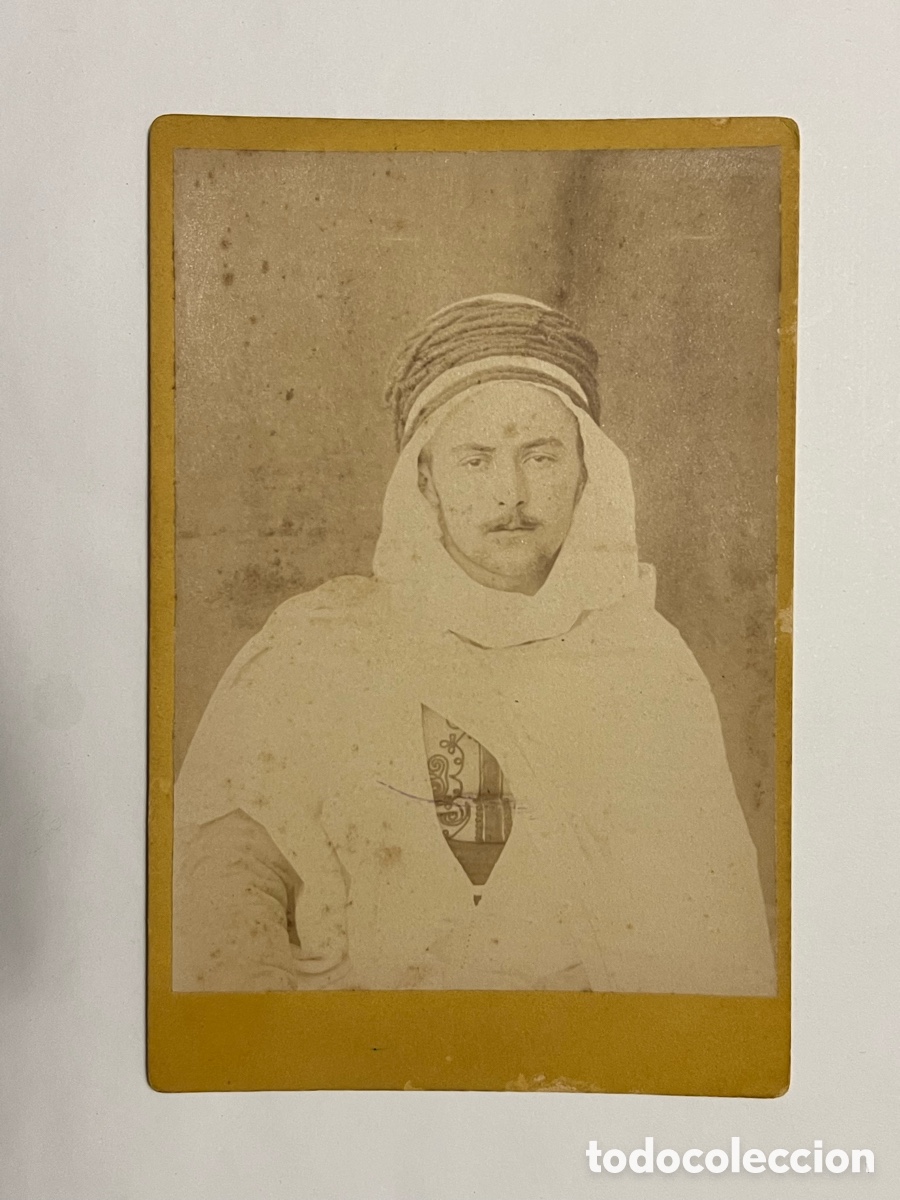 Antique Photography: MEDEA Argelia.. Retrato Gabinete Tipo &Aacute;rabe.. (Fin Siglo XIX) V. LAMBLA, fot&oacute;grafo..