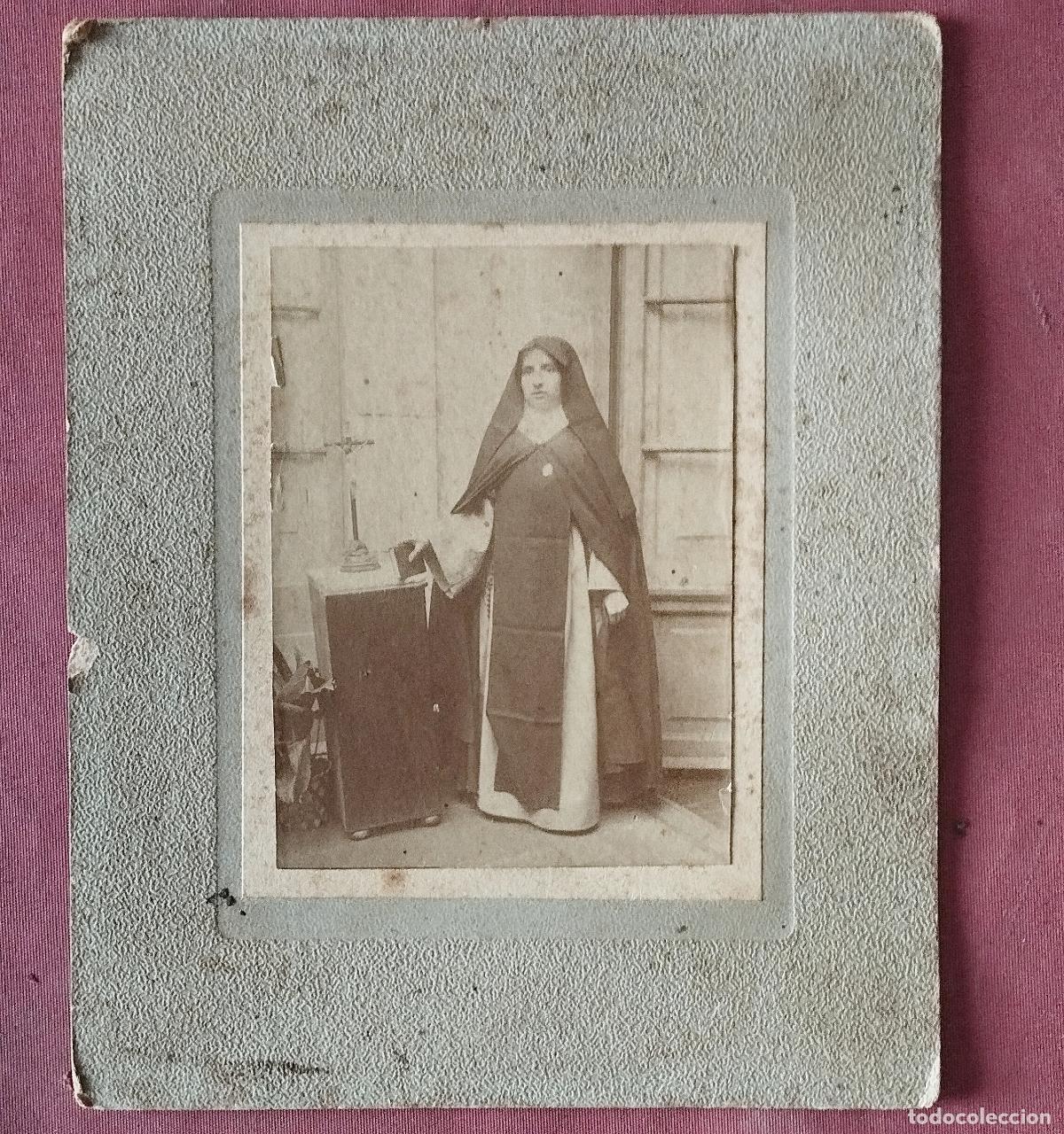 Antique Photography: FOTOGRAFIA MUY ANTIGUA DE UNA MONJA