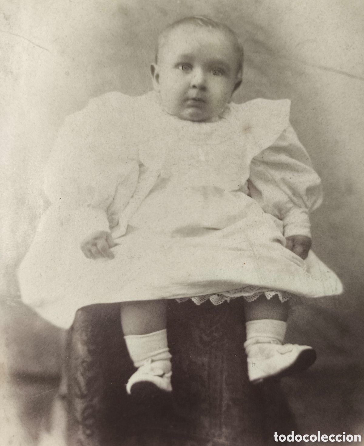 Antique Photography: ALB&Uacute;MINA FOTOGRAF&Iacute;A RETRATO DE ESTUDIO BEB&Eacute; FOT&Oacute;GRAFO LUIS PERRIARD REUS C. 1910