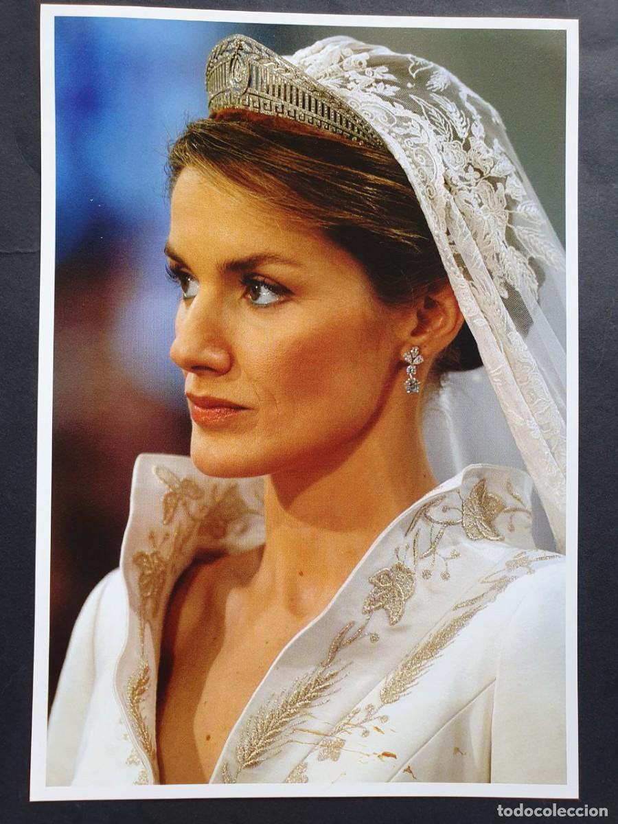 Antique Photography: N&ordm;19 Primer Plano de LETZIA Foto 16,5x24 - Boda Real Felipe y Letizia PRONTO 2004