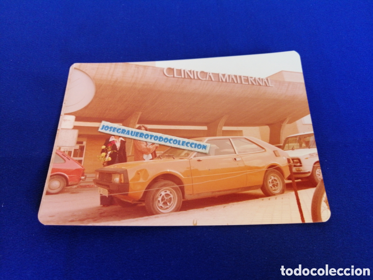 Antique Photography: SEAT 1200 SPORT-BOCA NEGRA - CL&Iacute;NICA MATERNAL FOTOGRAF&Iacute;A ANTIGUA SIGLO PASADO