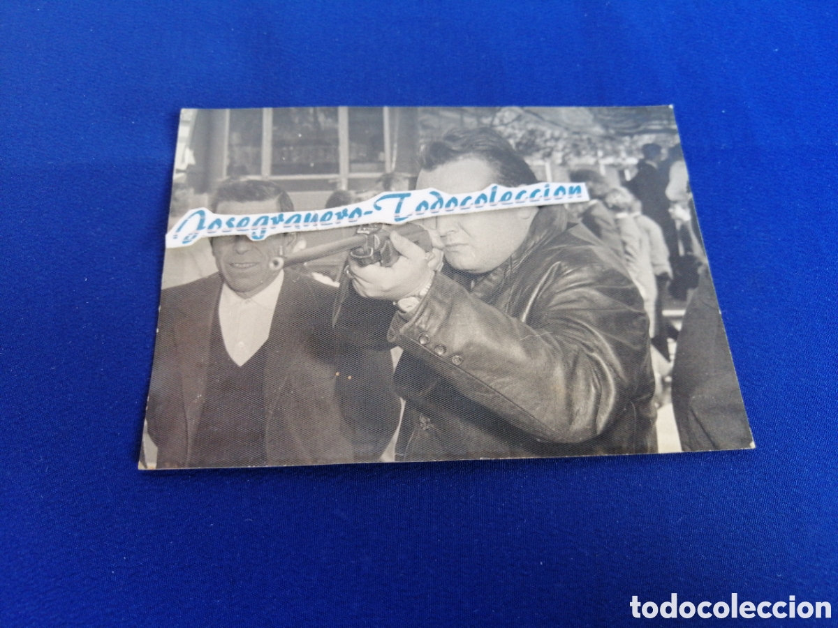 Photographie ancienne: FERIA PARQUE DE ATRACCIONES DISPAR&Oacute; RIFLE SELLO TIRO FOTOGR&Aacute;FICO 1965 FOTOS CLAVEL (FERIA)
