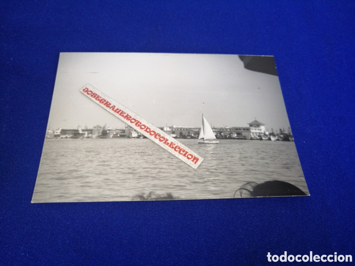 Antique Photography: VALENCIA PUERTO - BARCOS - VELERO - FOTOGRAF&Iacute;A ANTIGUA SIGLO PASADO