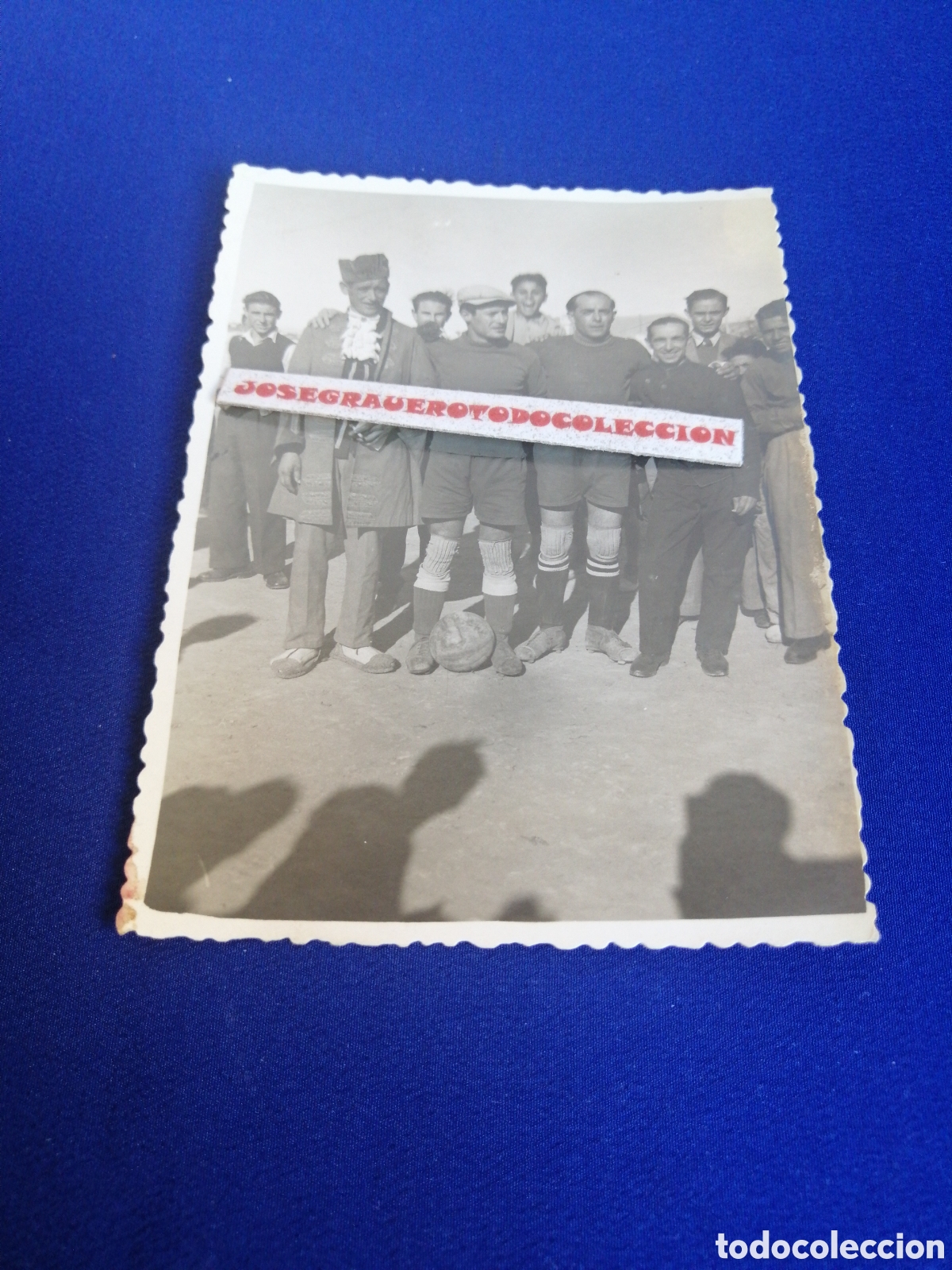 Antique Photography: F&Uacute;TBOLISTAS - PORTERO FOTOGRAF&Iacute;A ANTIGUA SIGLO PASADO