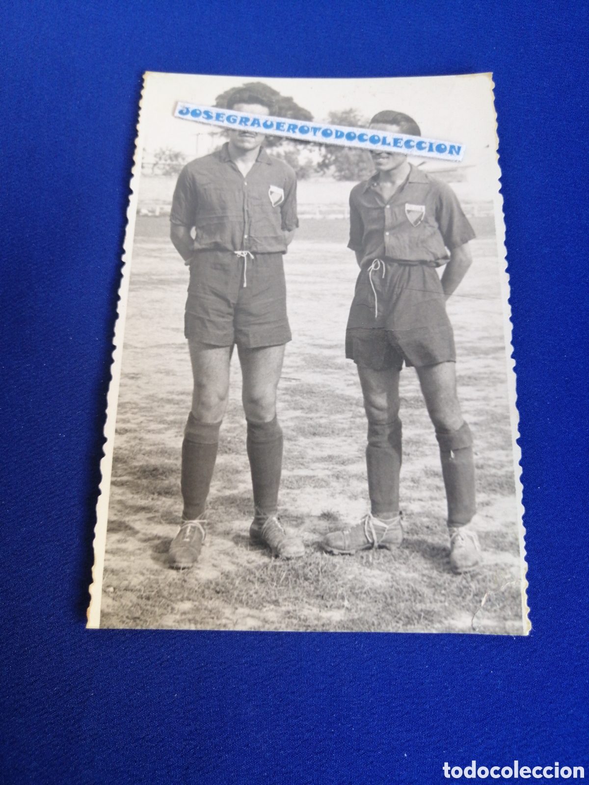 Fotograf&iacute;a antigua: CAMPO DEL LEVANTE - F&Uacute;TBOLISTAS CLUB DEPORTIVO ESBOL CONTRA BILBAO- VALENCIA 30-07-1948 FOTOGRAF&Iacute;A