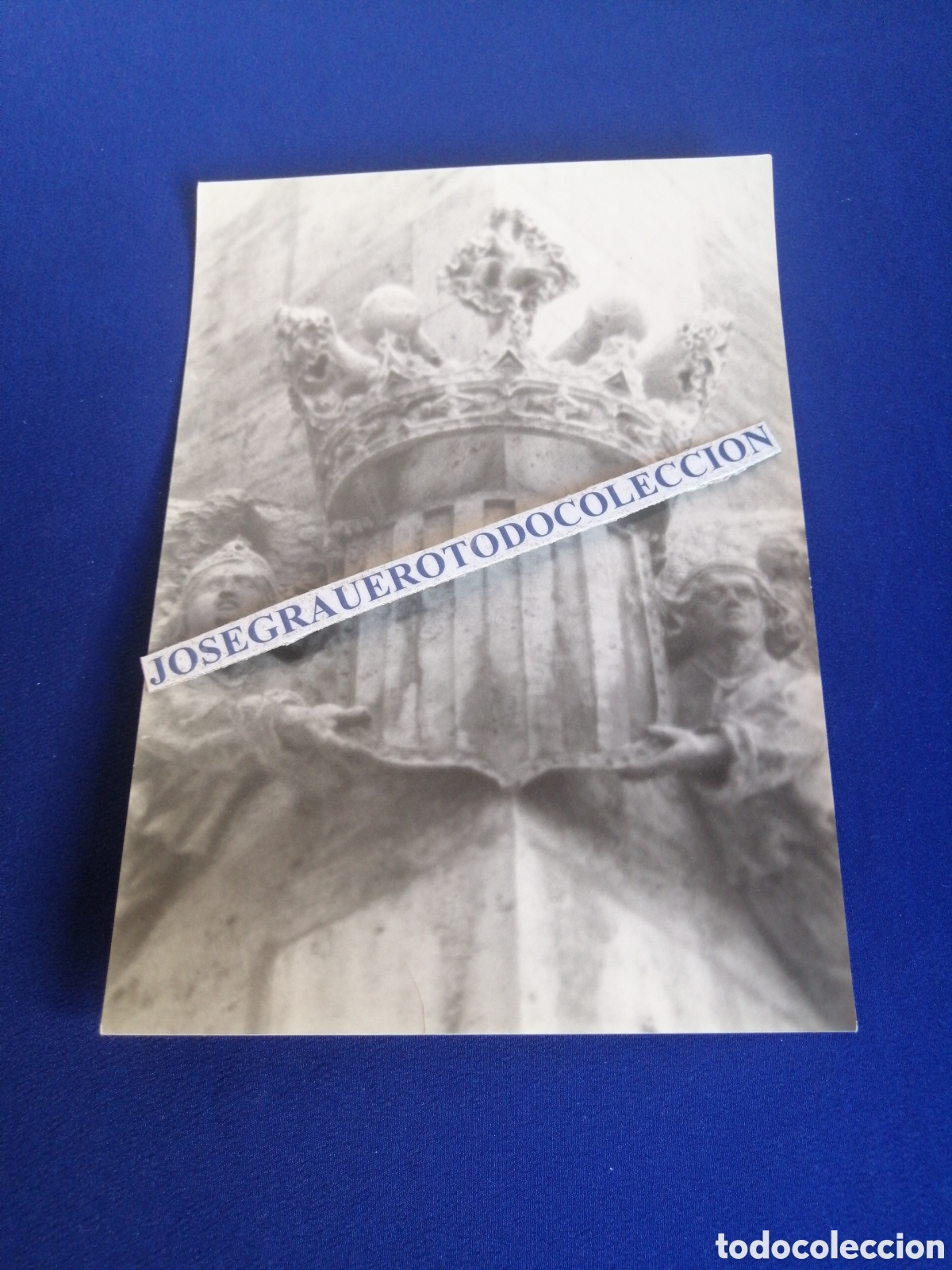 Antique Photography: VALENCIA - LONJA DE VALENCIA ESCUDO FOTOGRAF&Iacute;A ANTIGUA