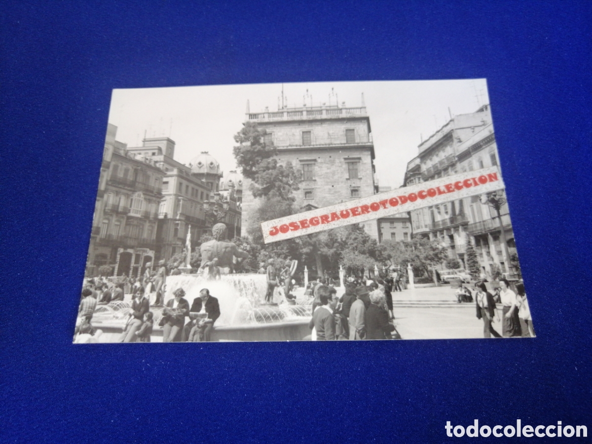 Antique Photography: VALENCIA PLAZA DE LA VIRGEN FOTOGRAF&Iacute;A ANTIGUA SIGLO PASADO