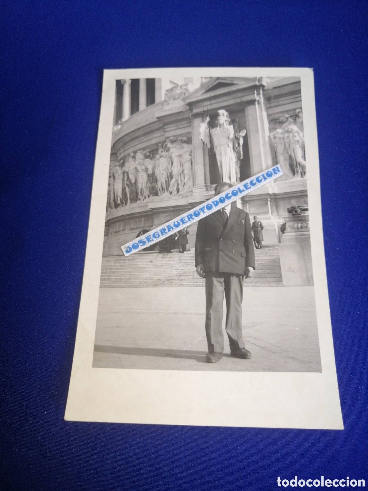 Fotograf&iacute;a antigua: ROMA (ITALIA) MONUMENTO NACIONAL A V&Iacute;CTOR MANUEL II FOTOGRAF&Iacute;A ANTIGUA SIGLO PASADO