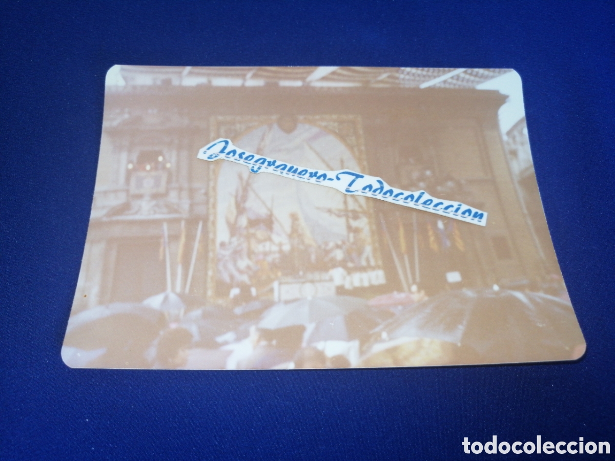 Fotografia antiga: VALENCIA TAPIZ VIRGEN DESAMPARADOS FOTOGRAF&Iacute;A ANTIGUA