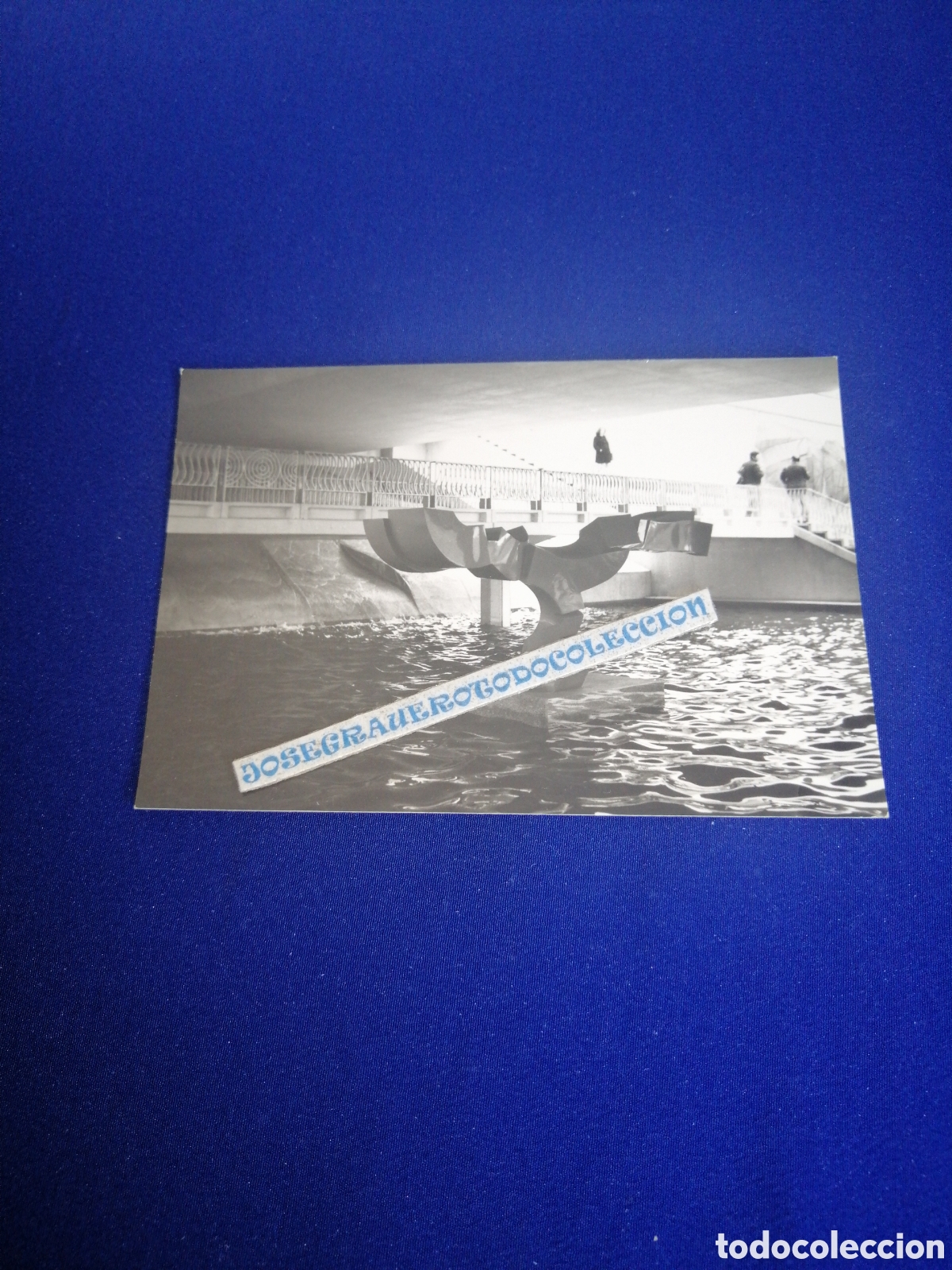 Antique Photography: MADRID - MUSEO AL AIRE LIBRE - - ESCULTURA ARTISTA MART&Iacute;N CHIRINO 1972 OBRA MEDITERRANEA FOTO