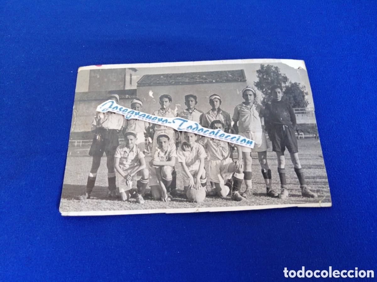 Fotograf&iacute;a antigua: CAMPO DEL LEVANTE - UNI&Oacute;N DEPORTIVA CUCULANDIA - TROFEO COPA TURULETA - VALENCIA 9-10-1941