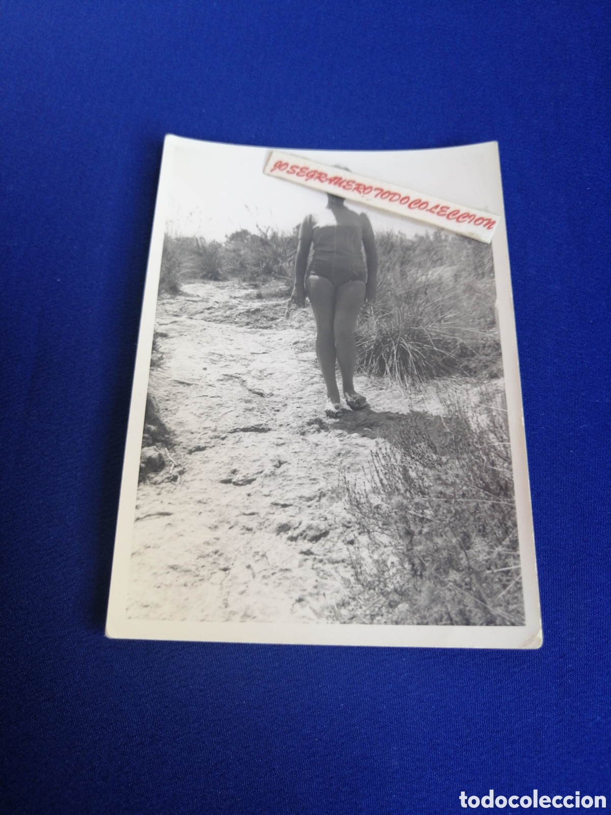 Antique Photography: PLAYA MODELO EN BA&Ntilde;ADOR FOTOGRAF&Iacute;A ANTIGUA SIGLO PASADO