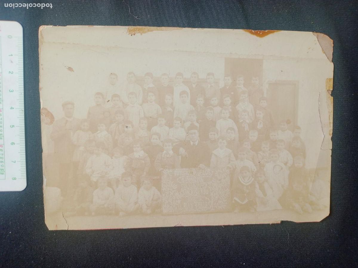 Antique Photography: Valencia, Colegio San Jos&eacute; 1910. Maestro Juan Trilles