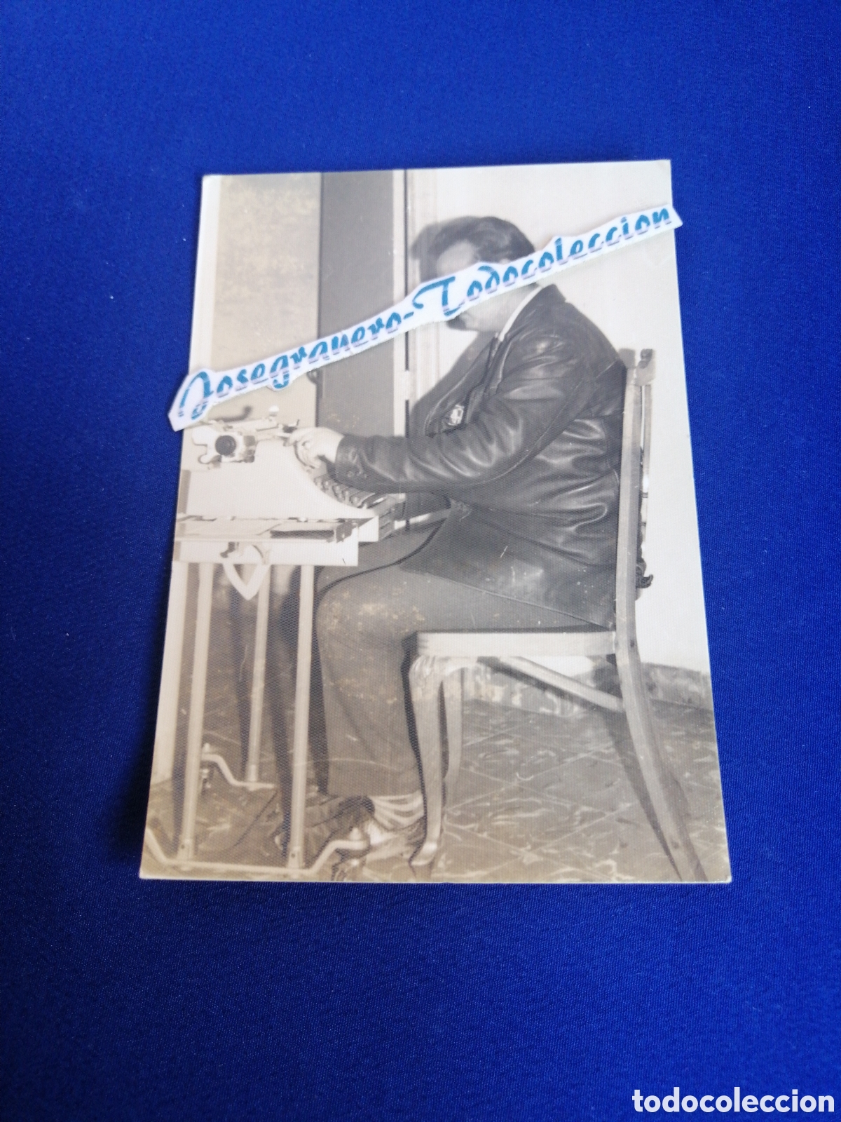 Antique Photography: MODELO ESCRIBIENDO A M&Aacute;QUINA FOTOGRAF&Iacute;A ANTIGUA