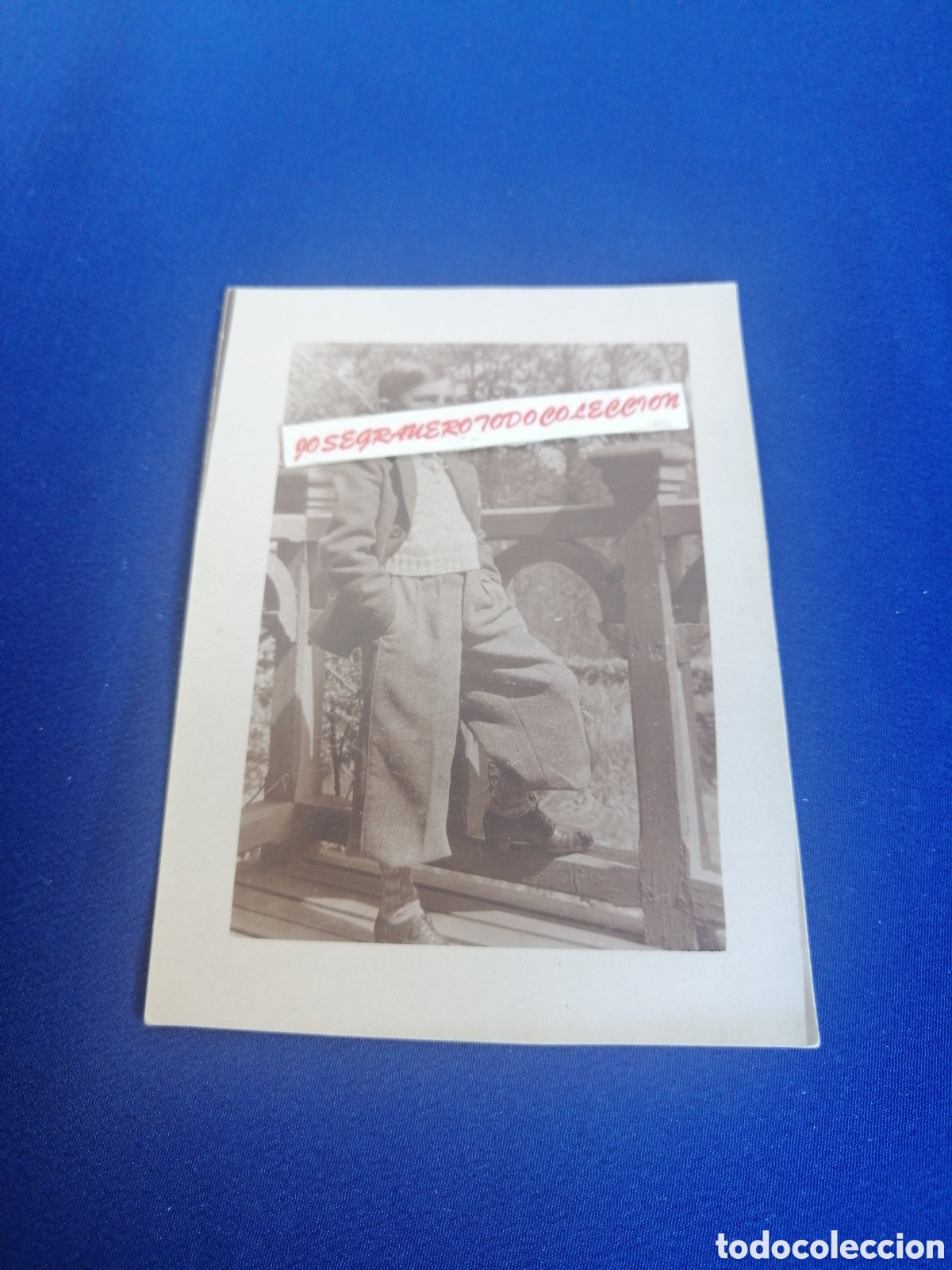 Fotograf&iacute;a antigua: NI&Ntilde;O MODELO POSANDO FOTOGRAF&Iacute;A ANTIGUA SIGLO PASADO