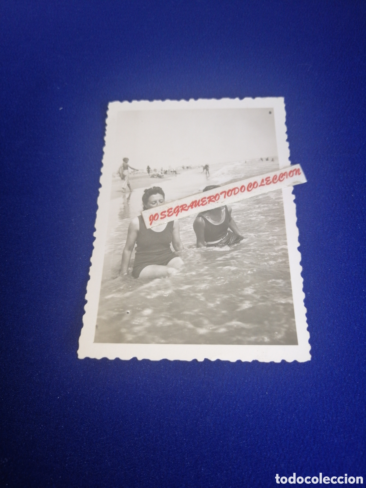 Antique Photography: PLAYA MODELOS EN BA&Ntilde;ADOR FOTOGRAF&Iacute;A ANTIGUA SIGLO PASADO