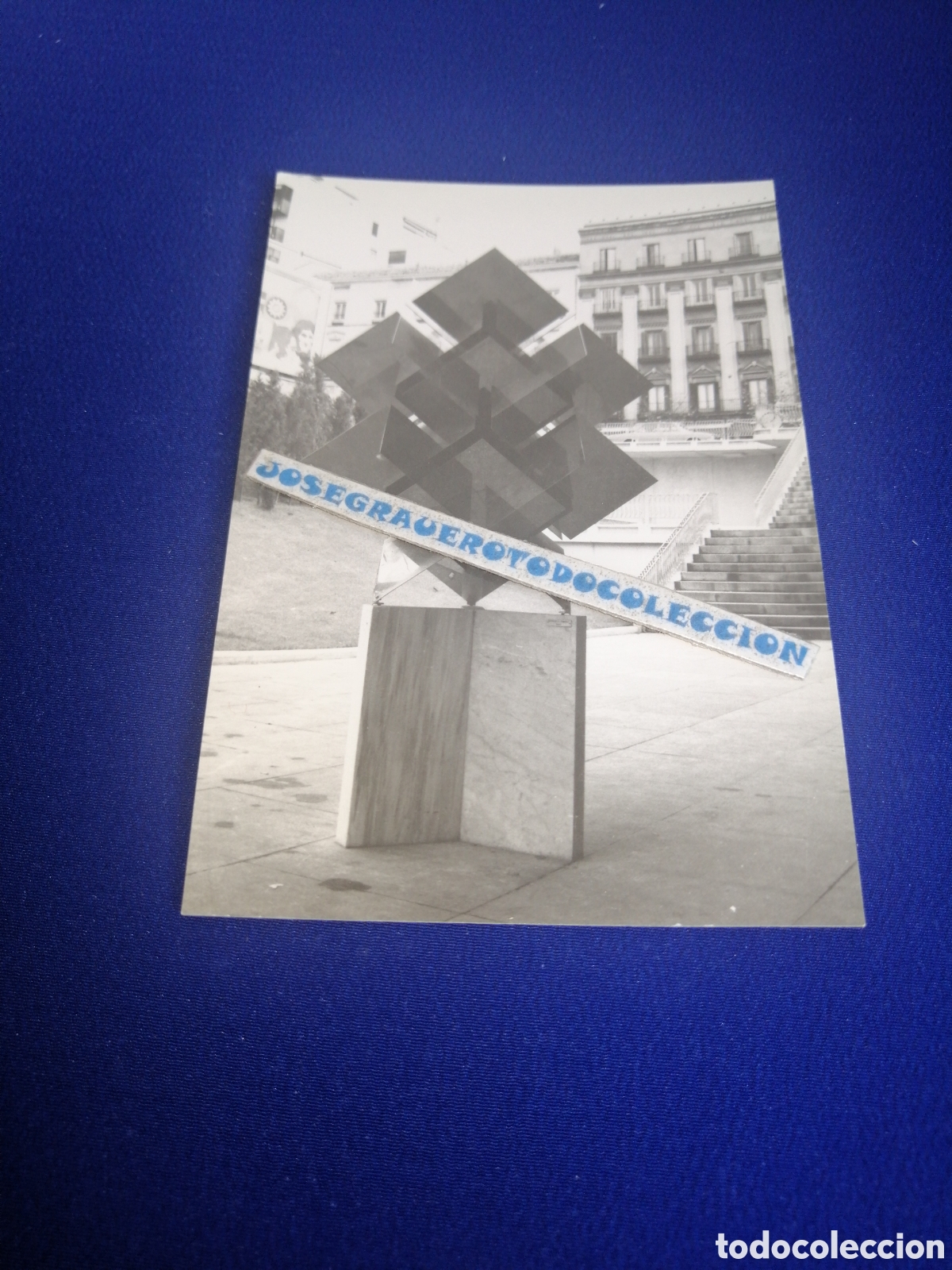 Antique Photography: MADRID - MUSEO AL AIRE LIBRE-ESTRUCTURA PERIMETRAL 1972 - ARTISTA : FRANCISCO SOBRINO