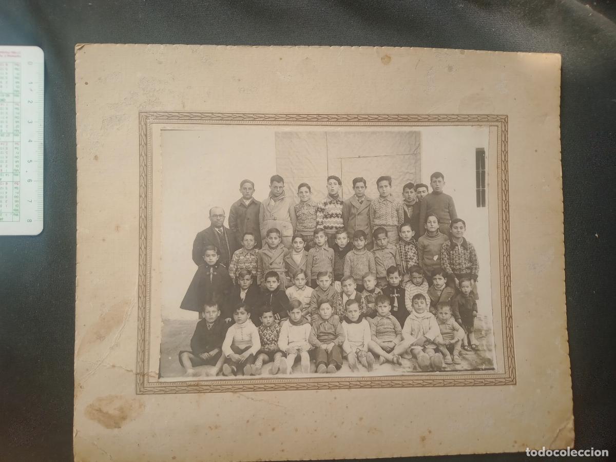 Antique Photography: Foto de colegio/escuela. Soporte r&iacute;gido de cart&oacute;n, tama&ntilde;o grande
