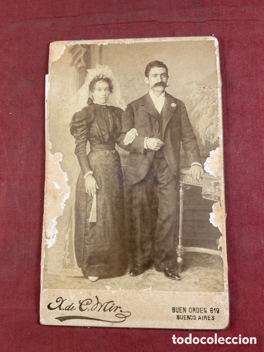 Antique Photography: FOTOGRAFIA ANTIGUA PAREJA BUENOS AIRES