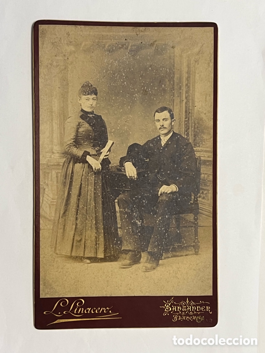 Antique Photography: SANTANDER. Leopoldo Linacero, Fot&oacute;grafo. Retrato Burgues&iacute;a Santanderina (fin Siglo XIX)