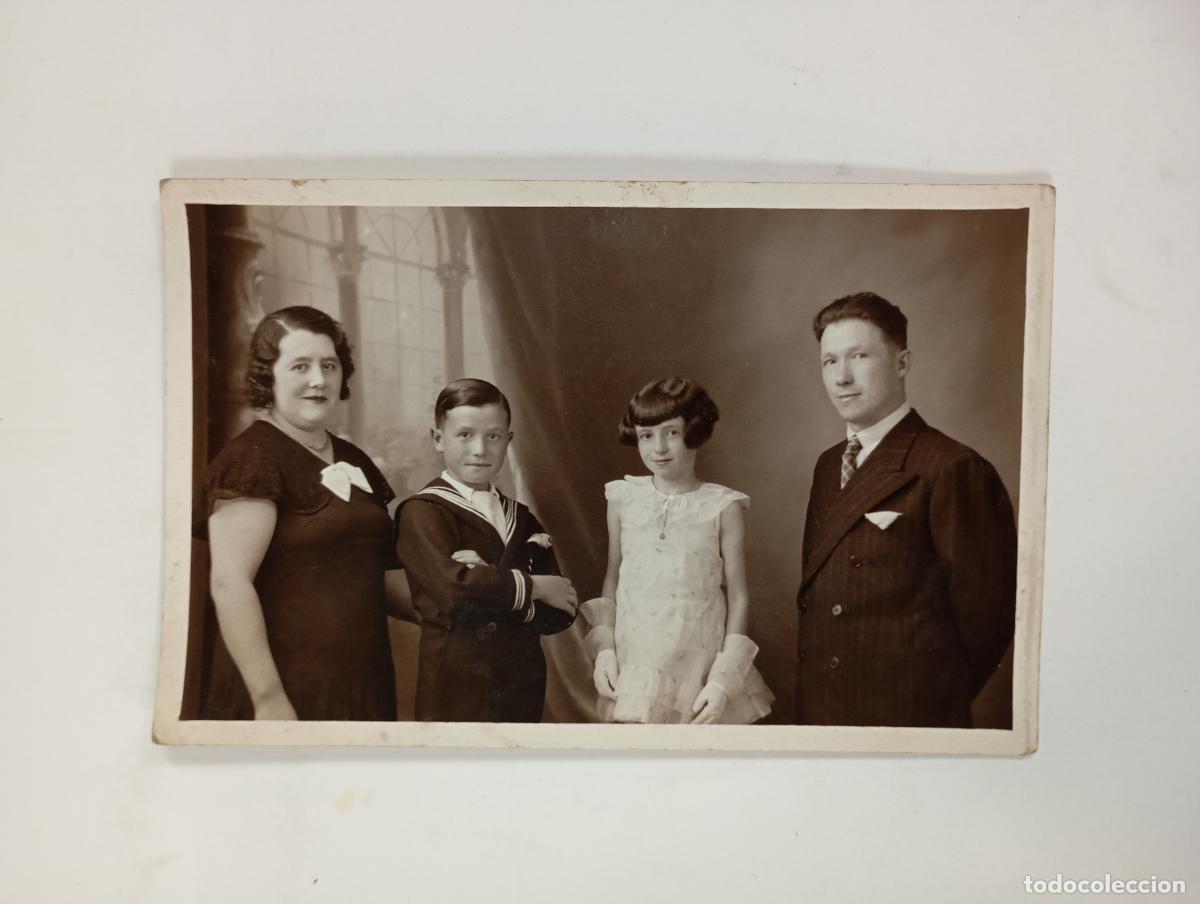 Antique Photography: ANTIGUA FOTOGRAF&Iacute;A FAMILIA DE GALA. TDKP27C