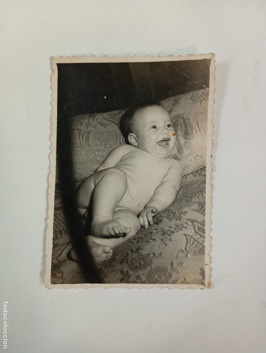 Antique Photography: ANTIGUA FOTOGRAF&Iacute;A BEB&Eacute; RIENDO. TDKP27D