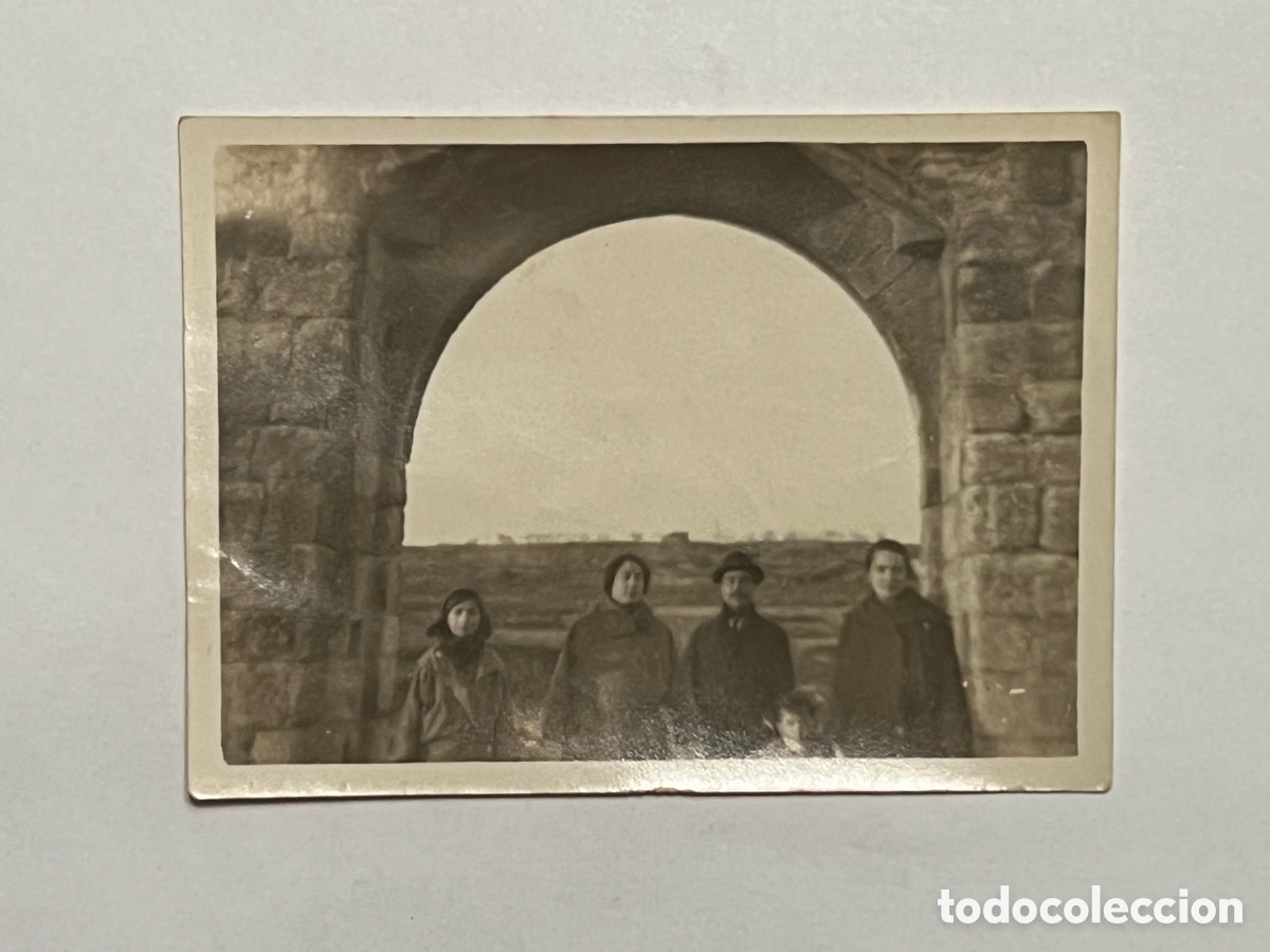 Antique Photography: L&rsquo;ESPLUGA DE FRANCOLI (Tarragona) Fotograf&iacute;a ARC VORA EL NAIXIMENT DEL FRANCOLI, Febrer de 1924