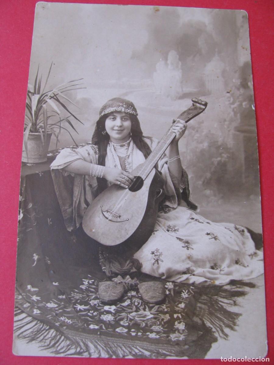 Fotografia antiga: ANTIGUA FOTOGRAFIA O POSTAL. MUJER GITANA.