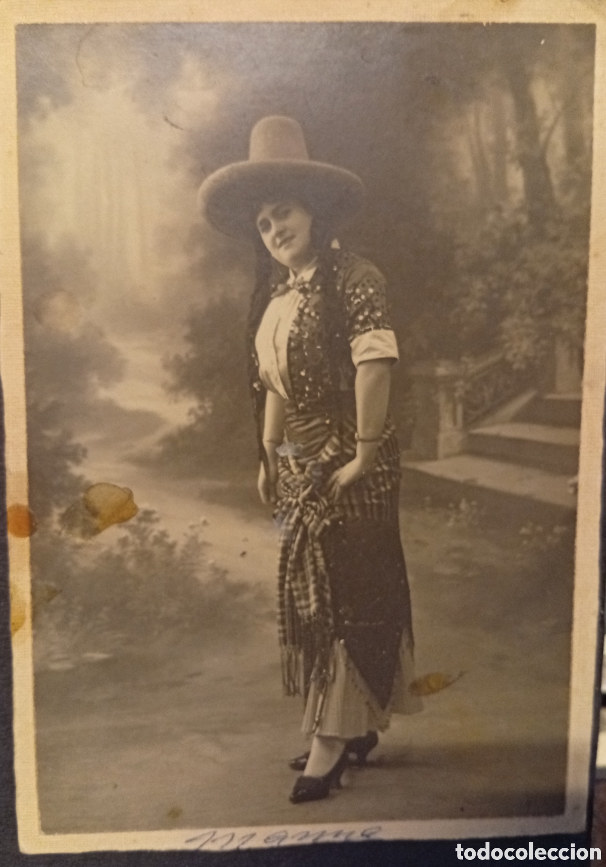 Antique Photography: Eugenia Illescas gran actriz fotograf&iacute;a original de la epoca