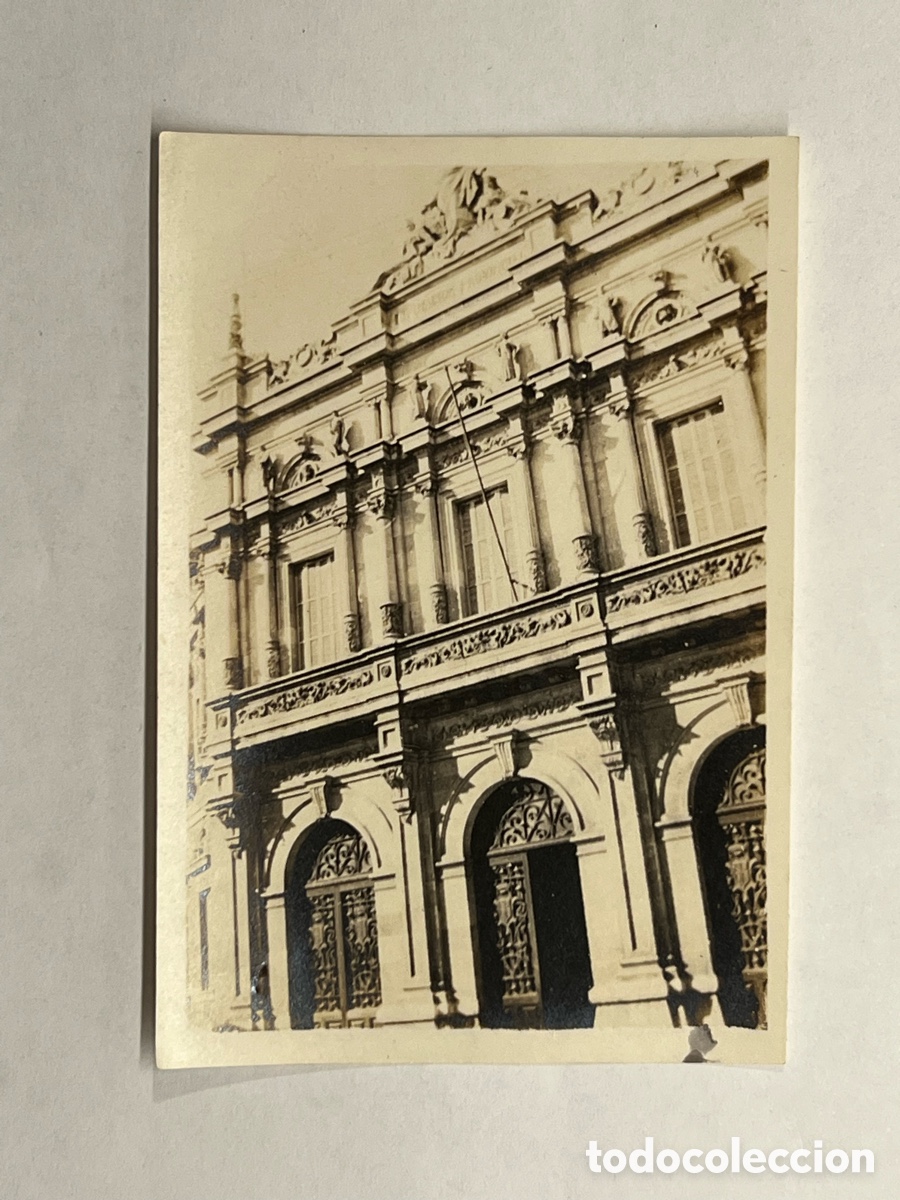 Antique Photography: PALENCIA Fotograf&iacute;a antigua.. Fachada Diputaci&oacute;n. Verano de 1920