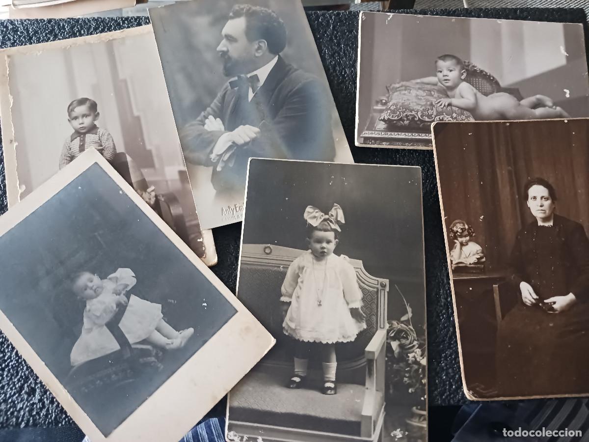 Fotografia antiga: 6 antiguas fotografias, carton duro, diferentes fotografos