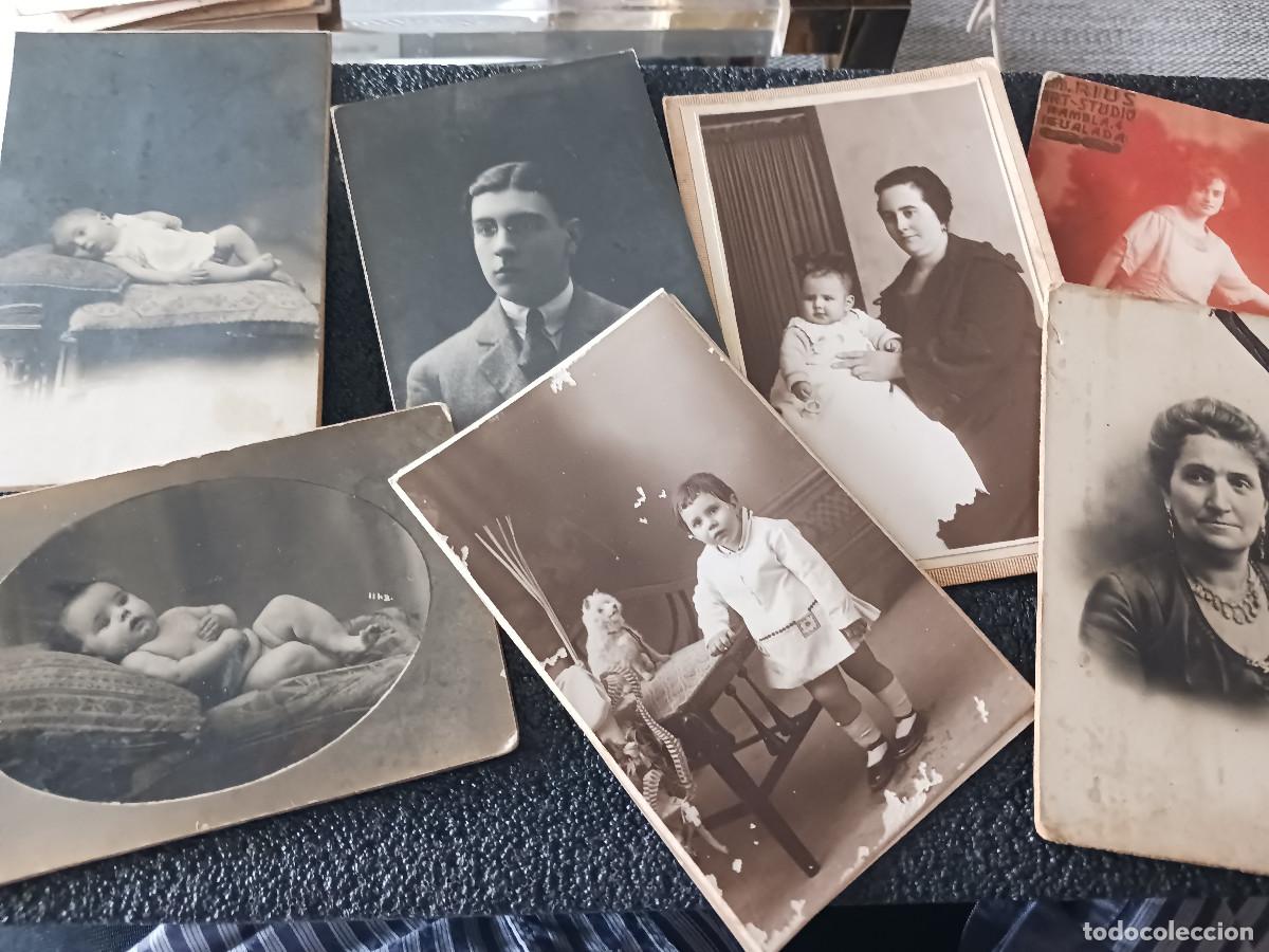 Fotografia antiga: 7 antiguas fotografias, carton duro, diferentes fotografos