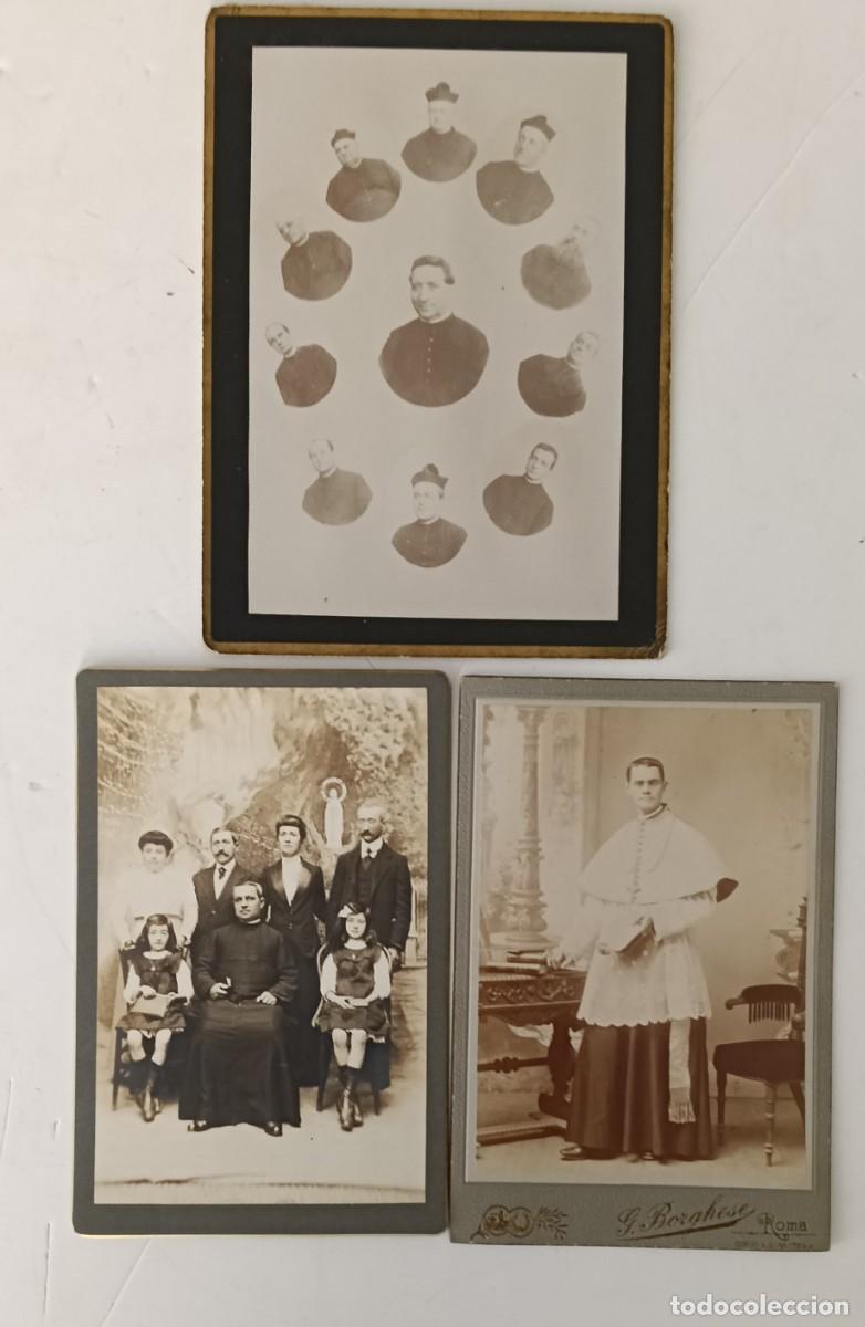 Fotograf&iacute;a antigua: LOTE DE 3 FOTOGRAFIAS VARIOS FOTOGRAFOS TAMA&Ntilde;O 13 X 18 Y 15 X 11 CM