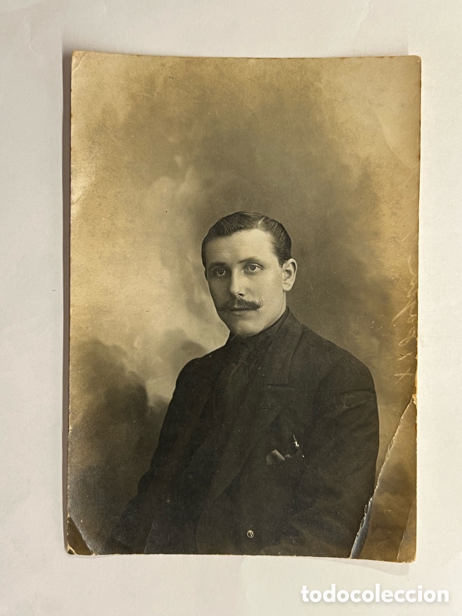 Fotografia antiga: VALENCIA.. Fotograf&iacute;a un joven Germ&aacute;n G&oacute;mez Valero&hellip; aficionado taurino (a.1915)