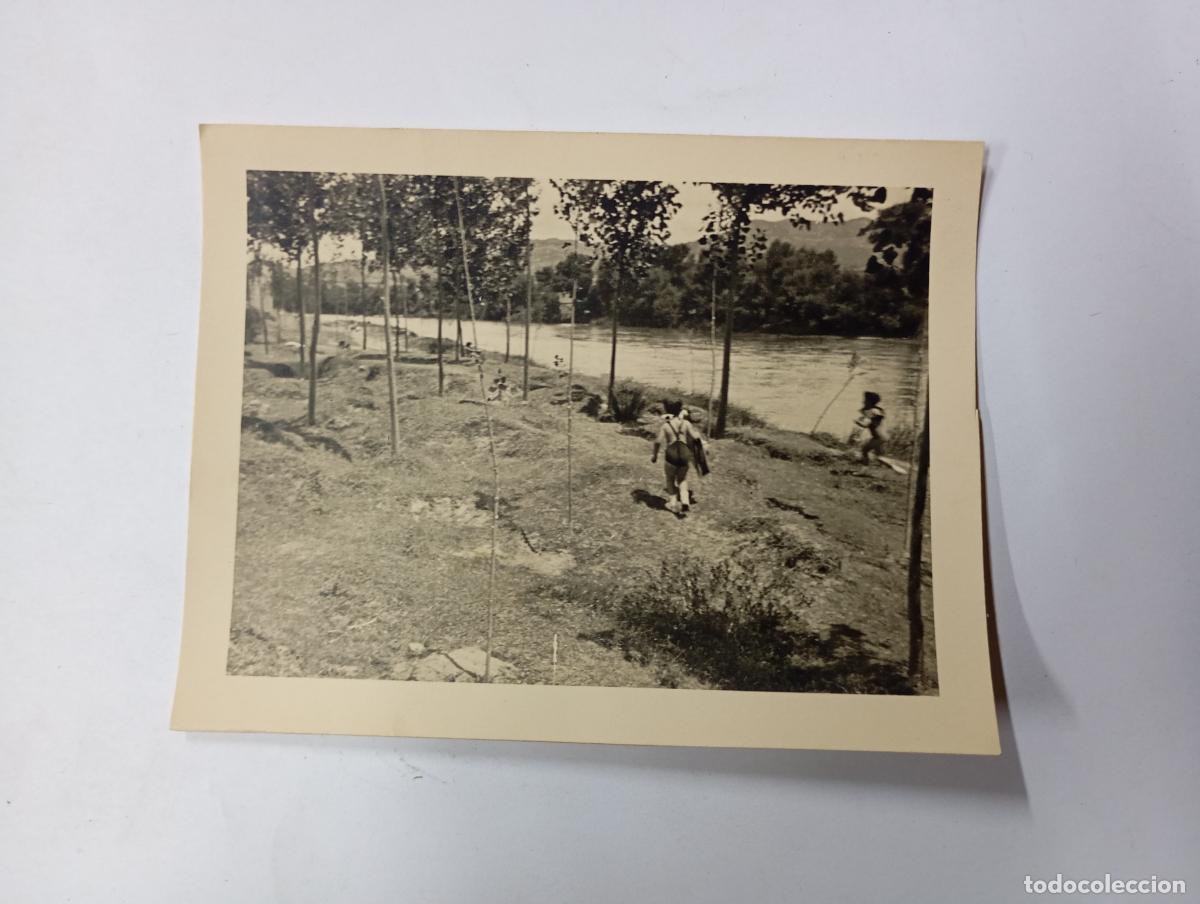 Fotografia antica: ANTIGUA FOTOGRAF&Iacute;A FAMILIA EN LA R&Iacute;A. FOTO SAEZ BILBAO. TDKP27L