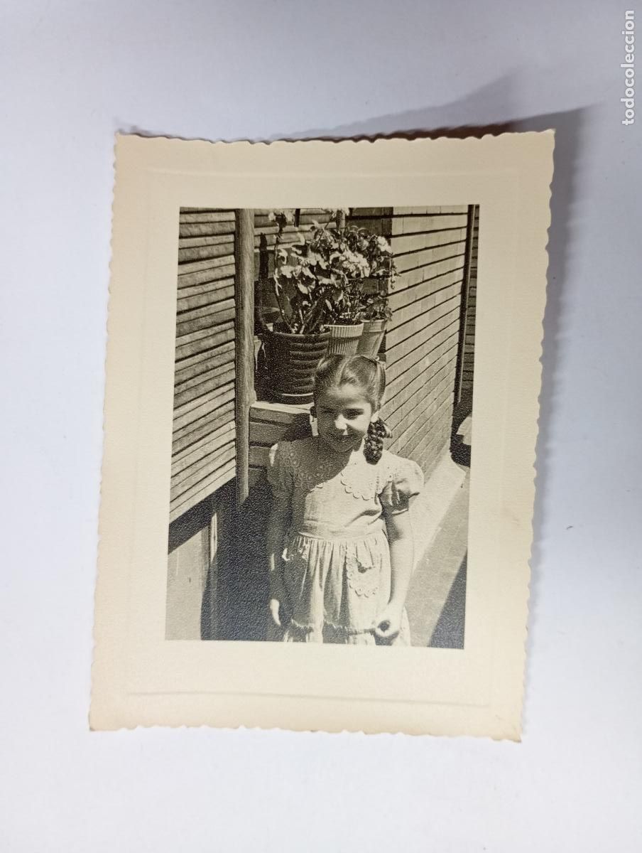 Fotografia antica: ANTIGUA FOTOGRAF&Iacute;A CHICA SONRIENTE. FOTO SAEZ BILBAO. TDKP27L