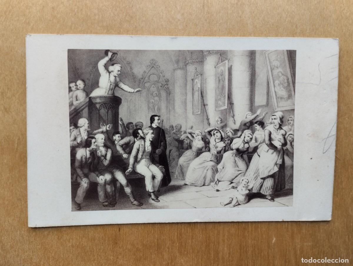 Fotograf&iacute;a antigua: Photo Bulla Fr&egrave;res, S.XIX, obra de arte: El Cura de Pontoise.