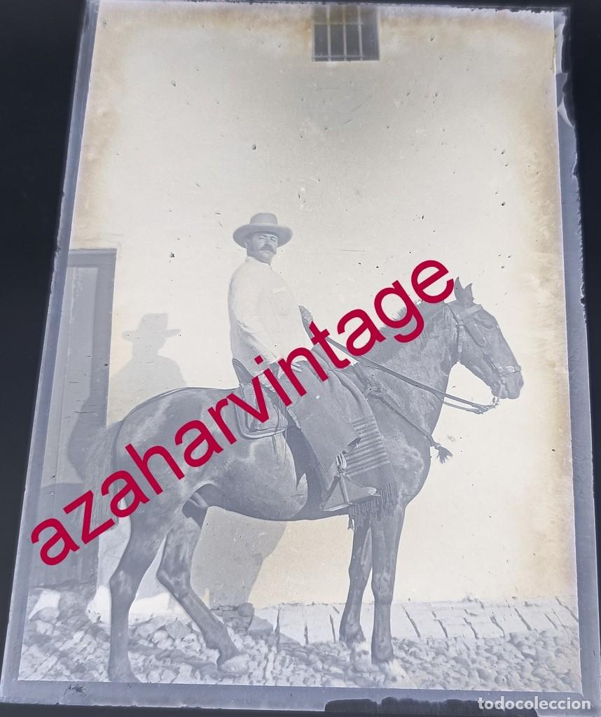 Fotograf&iacute;a antigua: ANTIGUO CRISTAL POSITIVO, SIGLO XIX, LOTE PROCEDENTE DE MALAGA