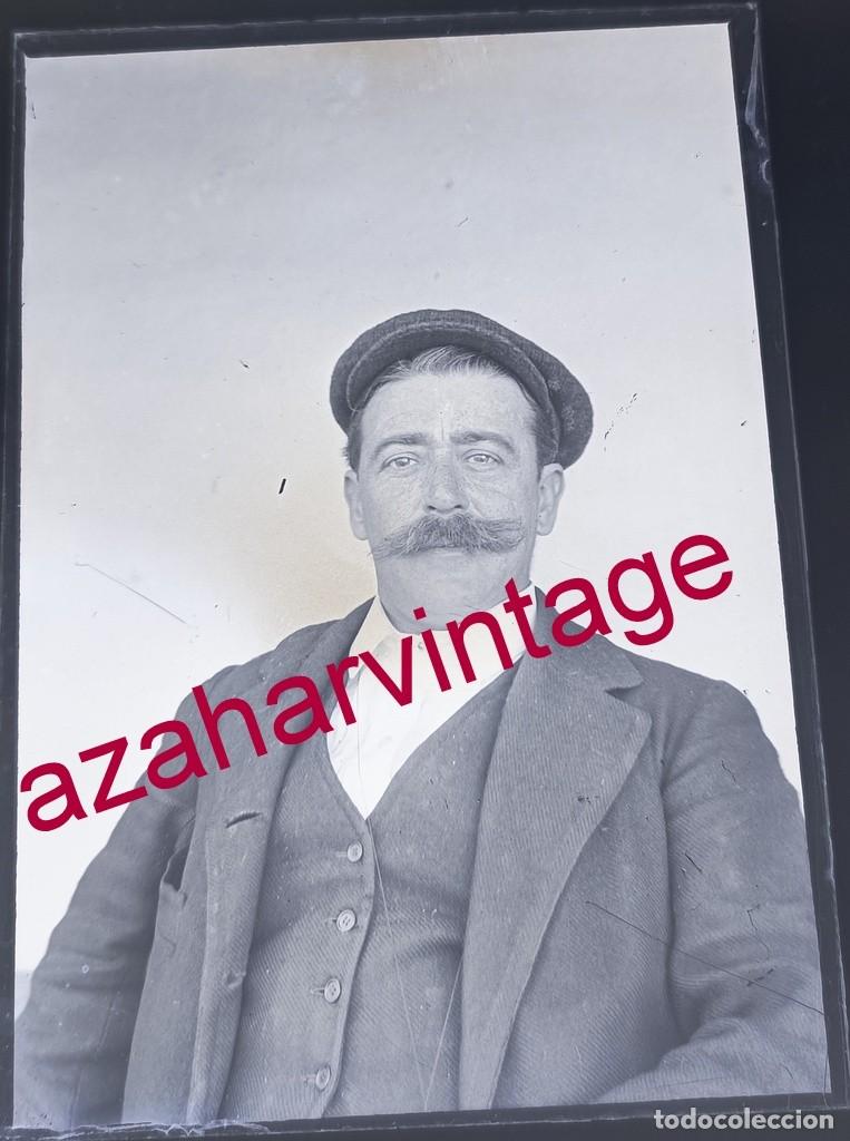 Fotograf&iacute;a antigua: ANTIGUO CRISTAL POSITIVO, SIGLO XIX, LOTE PROCEDENTE DE MALAGA